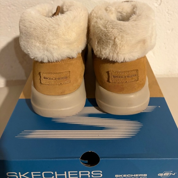 Skechers Lace up Bootie Winter Boots 10 MW Ladies - Picture 4 of 7